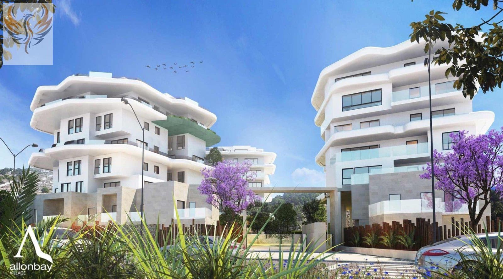 3 makuuhuone Huoneisto myytävänä paikassa La Villajoyosa / Vila Joiosa mukana uima-altaan 
autotalli - 758 000 € (Ref: 7214953)