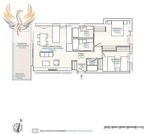 3 soverom Leilighet til salgs i La Villajoyosa / Vila Joiosa med svømmebasseng garasje - € 1 150 000 (Ref: 7214978)
