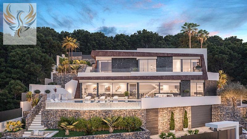 4 soveværelse Villa til salg i Calpe / Calp med swimmingpool garage - € 1.550.000 (Ref: 7475146)