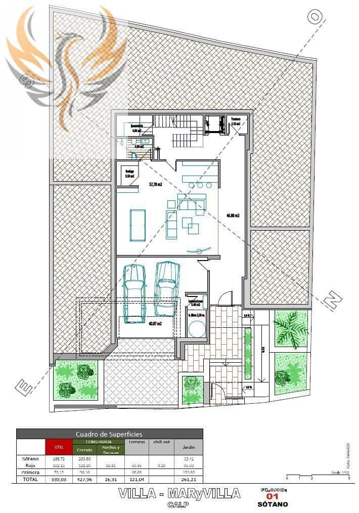 4 sypialnia Willa na sprzedaż w Calpe / Calp z basenem garażem - 1 690 000 € (Ref: 7475147)