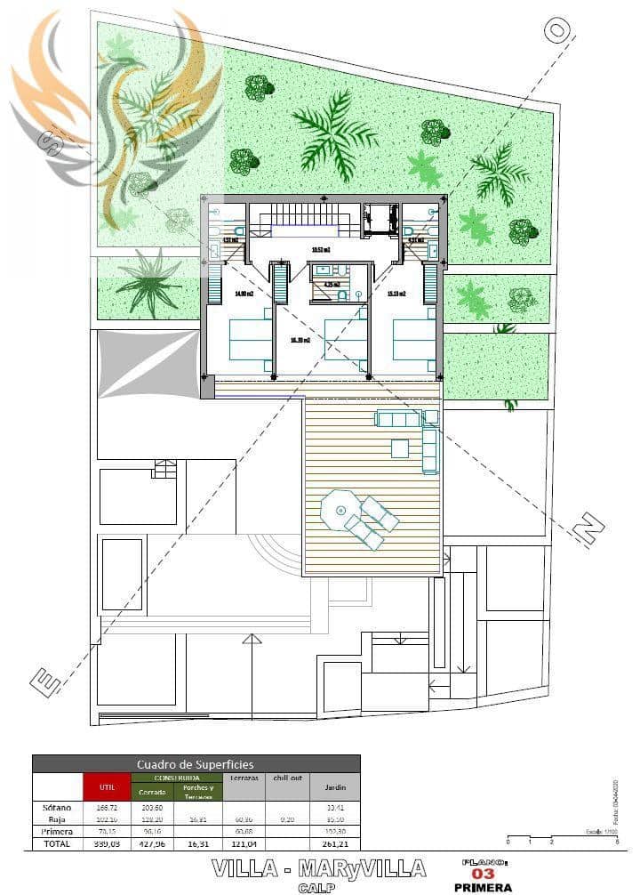 4 sypialnia Willa na sprzedaż w Calpe / Calp z basenem garażem - 1 690 000 € (Ref: 7475147)