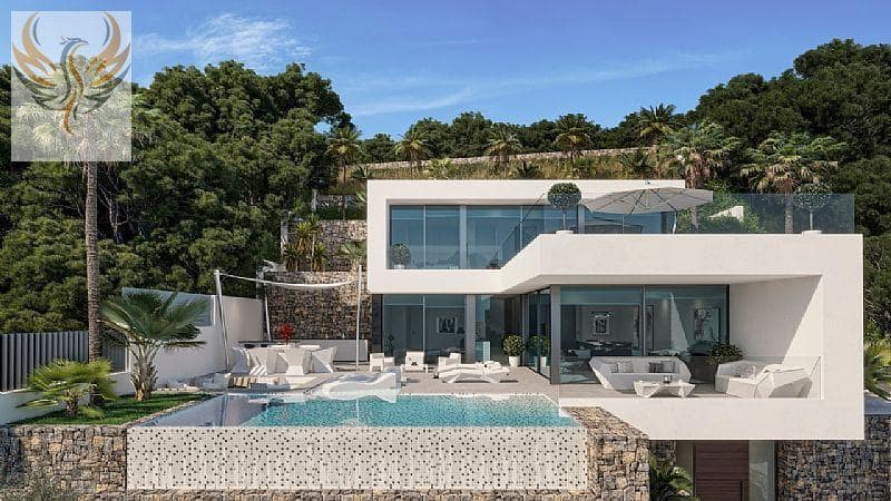 4 sypialnia Willa na sprzedaż w Calpe / Calp z basenem garażem - 1 690 000 € (Ref: 7475147)