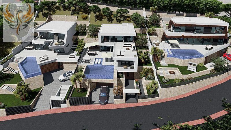 4 sypialnia Willa na sprzedaż w Calpe / Calp z basenem garażem - 1 690 000 € (Ref: 7475147)