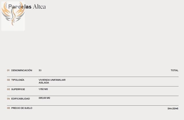 Building Plot for sale in Altea - € 244,224 (Ref: 7862504)