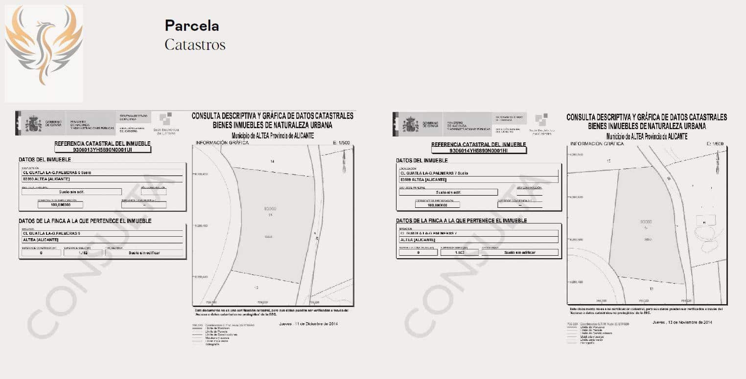 Byggetomt til salgs i Altea - € 244 224 (Ref: 7862504)