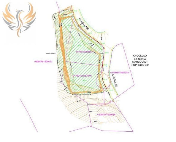 Byggegrund til salg i La Nucia Pueblo  , La Nucia - € 450.000 (Ref: 7873116)