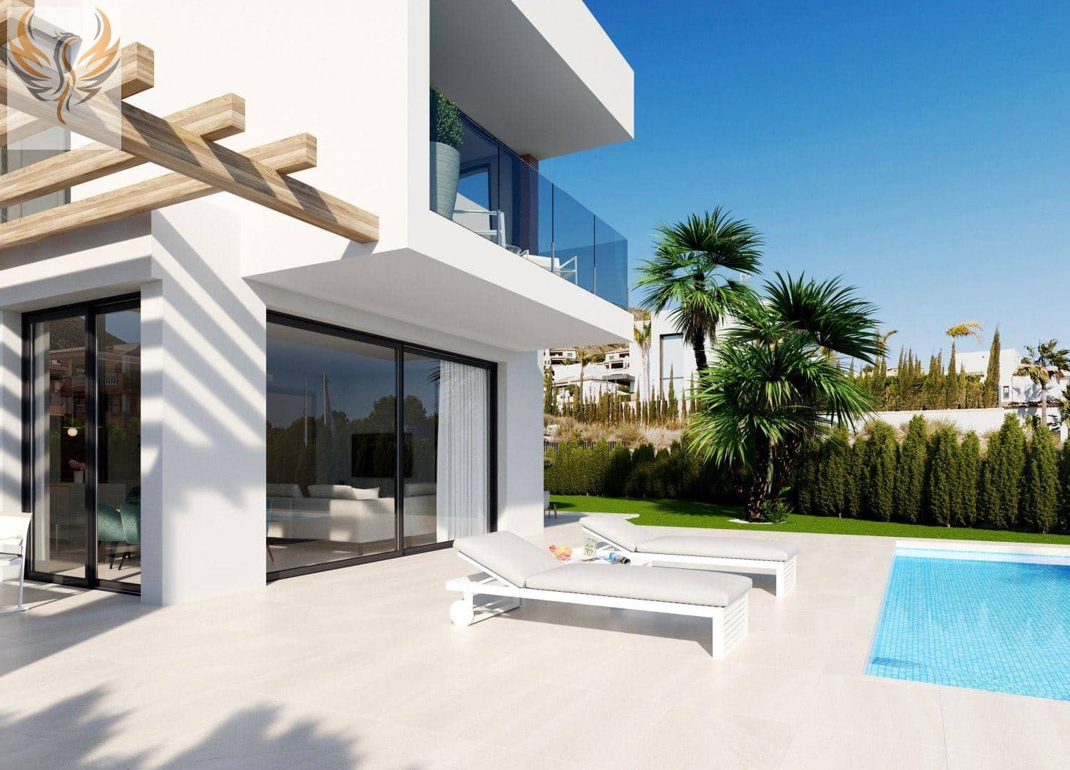 3 chambre Villa/Maison à vendre à Finestrat avec piscine garage - 795 000 € (Ref: 8371408)