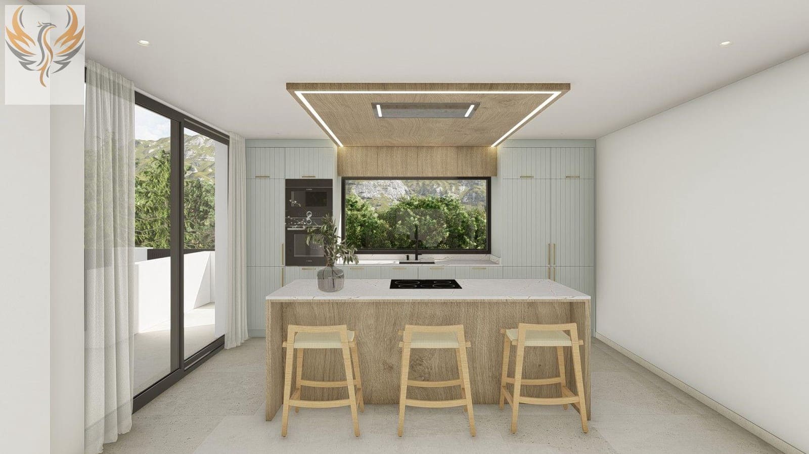 3 makuuhuone Huvila myytävänä paikassa Polop mukana uima-altaan 
autotalli - 650 000 € (Ref: 8373057)