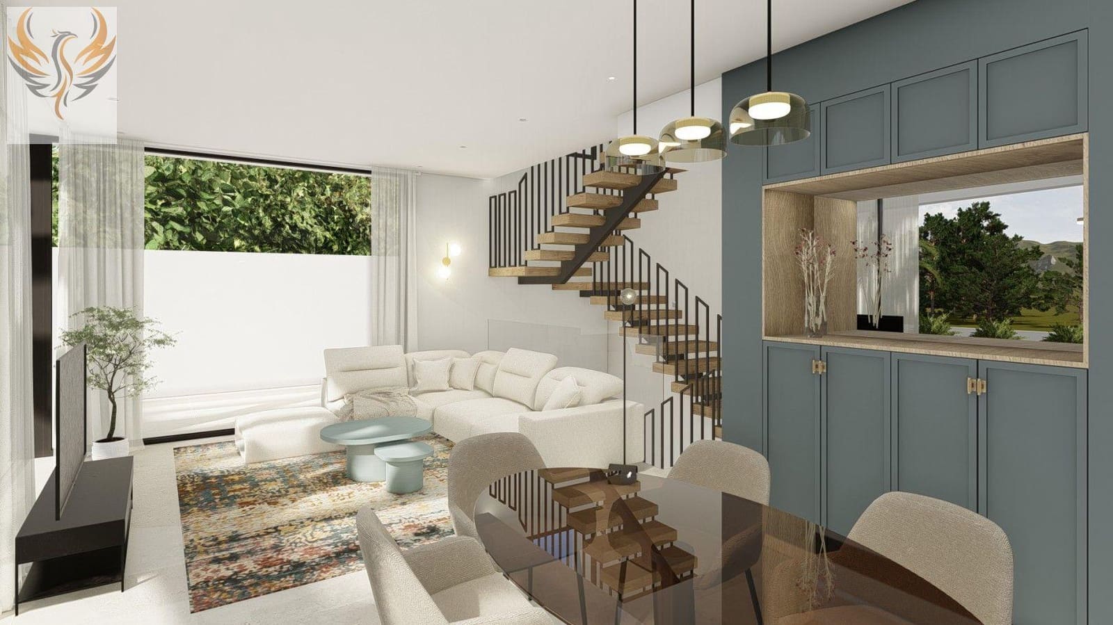 3 makuuhuone Huvila myytävänä paikassa Polop mukana uima-altaan 
autotalli - 650 000 € (Ref: 8373057)