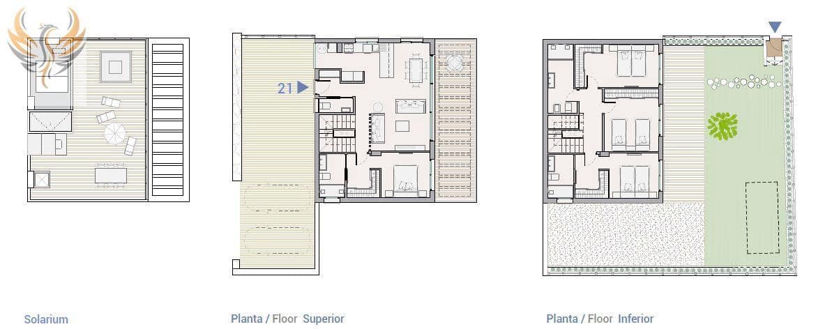 4 soverom Rekkehus til salgs i La Nucia med svømmebasseng garasje - € 380 000 (Ref: 8373060)