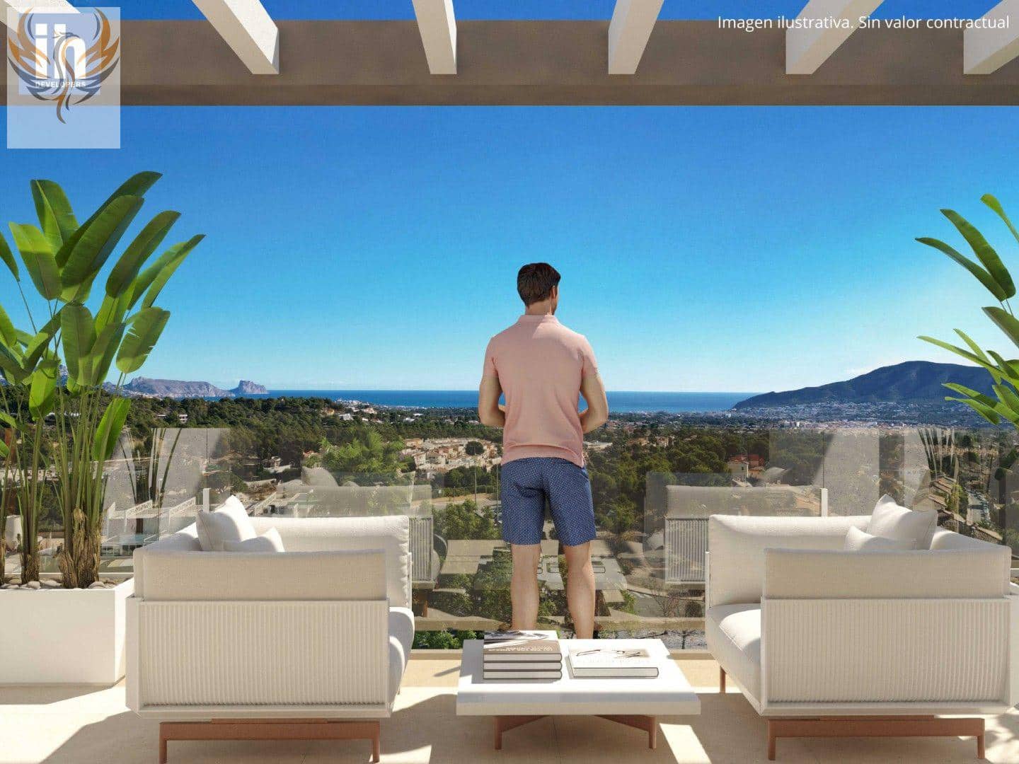 4 soverom Rekkehus til salgs i La Nucia med svømmebasseng garasje - € 380 000 (Ref: 8373060)