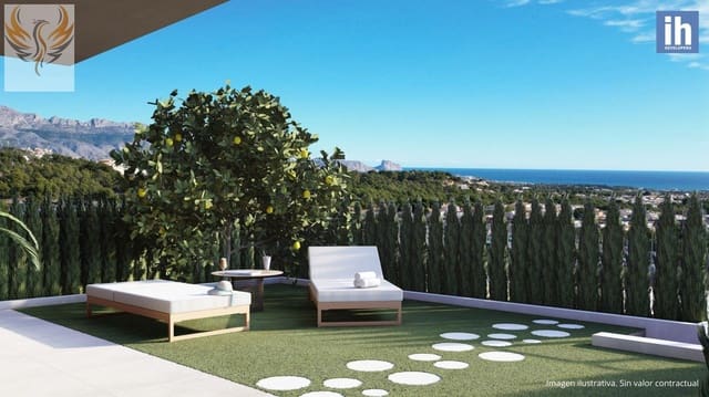 4 soveværelse Rækkehus til salg i Coloma  , La Nucia med swimmingpool garage - € 380.000 (Ref: 8373060)