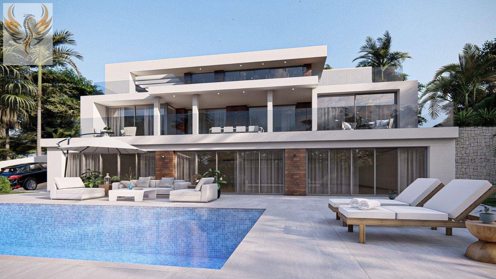 4 bedroom Villa for sale in Altea with pool garage - € 2,250,000 (Ref: 8373065)