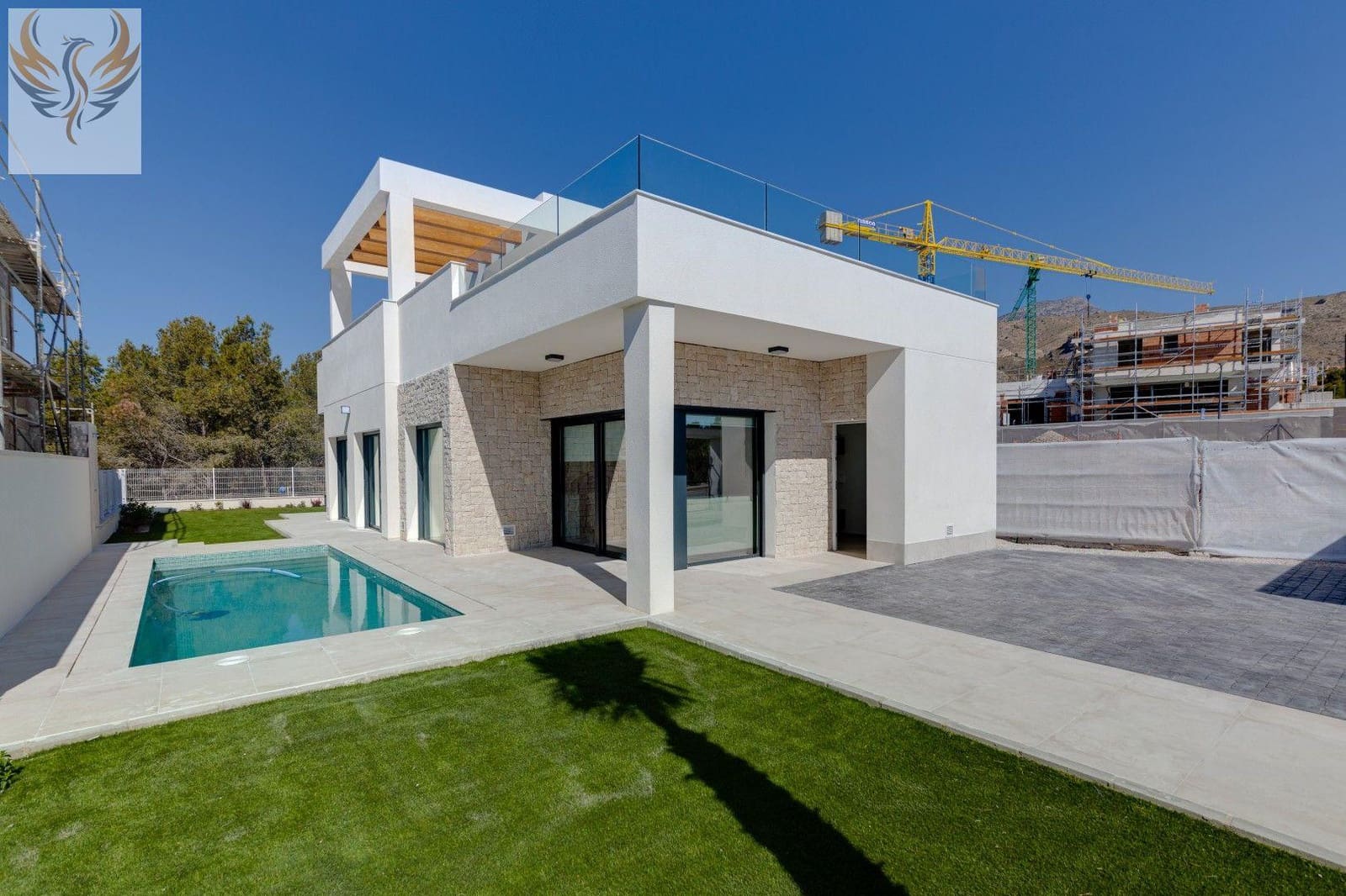 3 bedroom Villa for sale in Finestrat with pool garage - € 535,000 (Ref: 8373066)