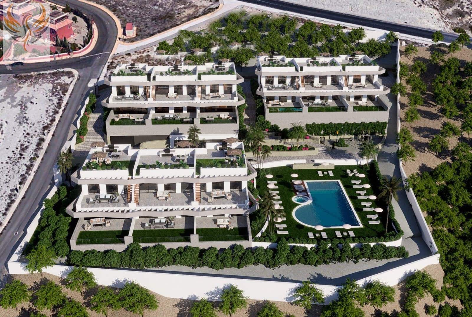 3 quarto Bungalow para venda em Finestrat com piscina garagem - 409 900 € (Ref: 8373070)