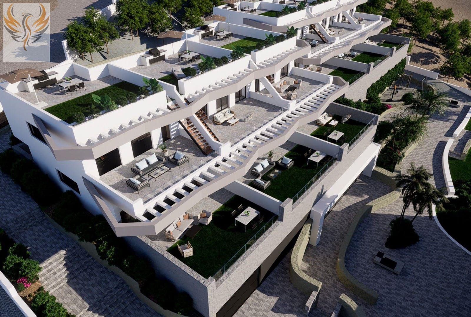 3 quarto Bungalow para venda em Finestrat com piscina garagem - 409 900 € (Ref: 8373070)