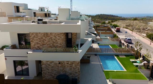 3 camera da letto Villa da affittare in Balcón de Finestrat - Terra Marina, Finestrat con piscina garage - 3.500 € (Rif: 8583759)
