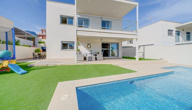 4 makuuhuone Huvila vuokrattavana paikassa Balcón de Finestrat - Terra Marina, Finestrat mukana uima-altaan - 2 800 € (Ref: 8651504)