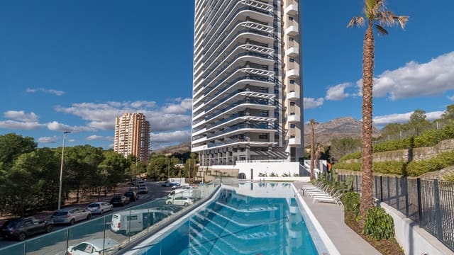 3 soverom Leilighet til salgs i Via Parque, Benidorm med svømmebasseng - € 548 000 (Ref: 9028793)