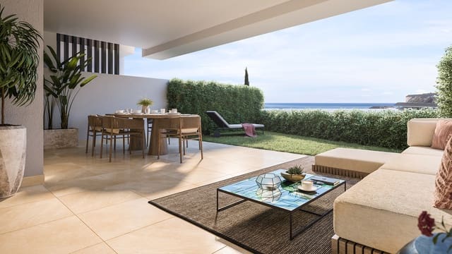 3 soverom Leilighet til salgs i Las Gaviotas  - Carvajal, Fuengirola med svømmebasseng garasje - € 665 000 (Ref: 9028886)