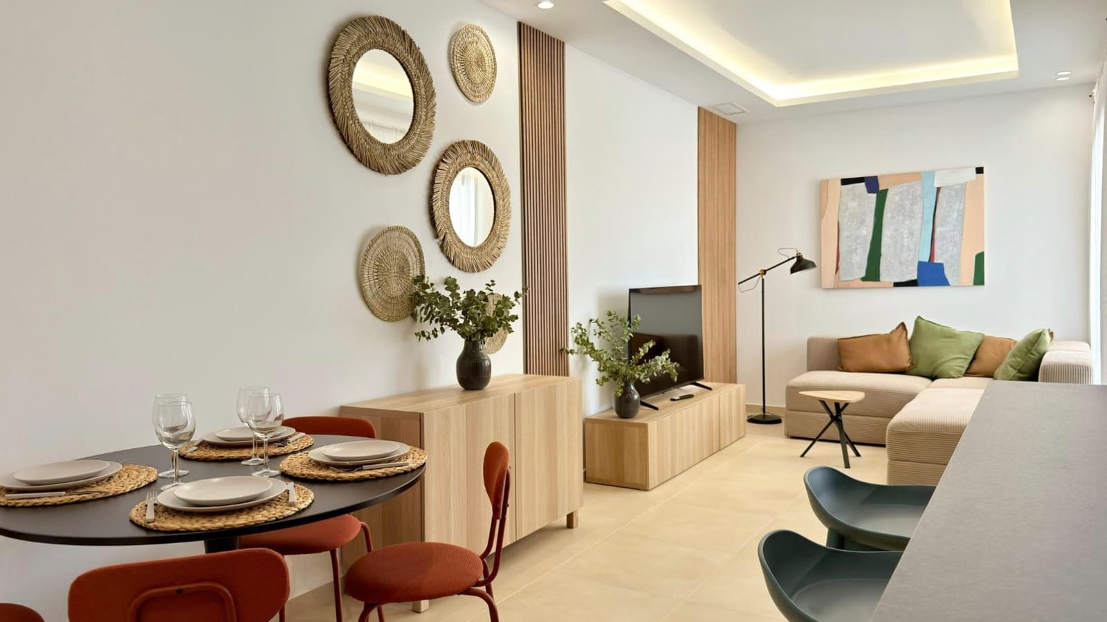 2 slaapkamer Villa te huur in Finestrat met zwembad garage - € 1.890 (Ref: 9060081)