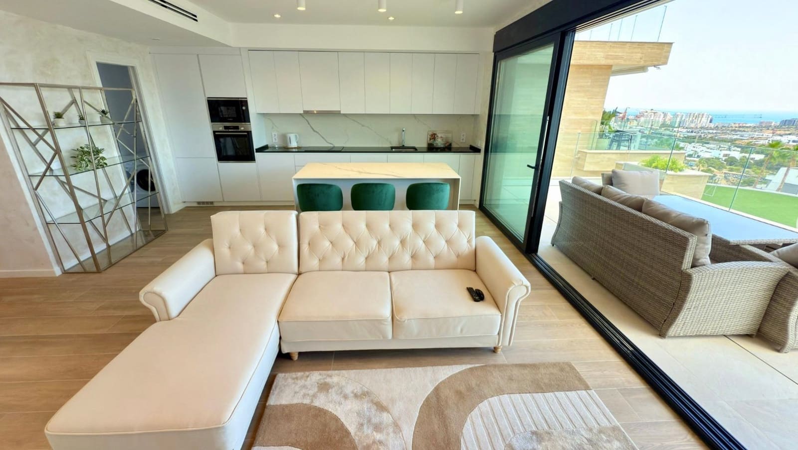 2 sovrum Lägenhet att hyra i Finestrat med pool - 1 900 € (Ref: 9129505)