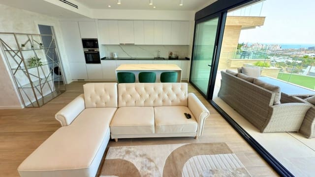 2 sovrum Lägenhet att hyra i Balcón de Finestrat - Terra Marina, Finestrat med pool - 1 900 € (Ref: 9129505)