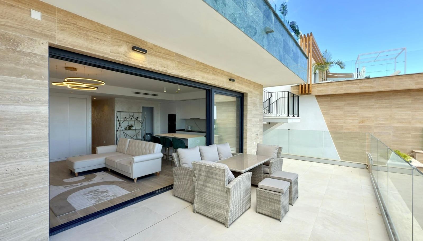 2 sovrum Lägenhet att hyra i Finestrat med pool - 1 900 € (Ref: 9129505)