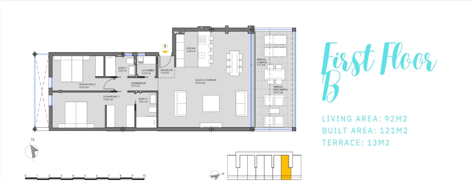 2 chambre Appartement à vendre à Mar de Cristal avec piscine - 280 000 € (Ref: 9136459)