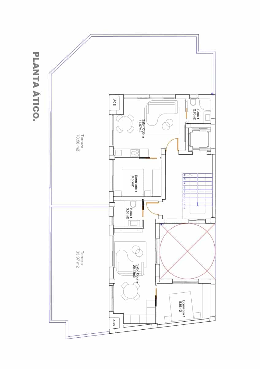 1 chambre Penthouse à vendre à Guardamar del Segura - 234 500 € (Ref: 9136467)