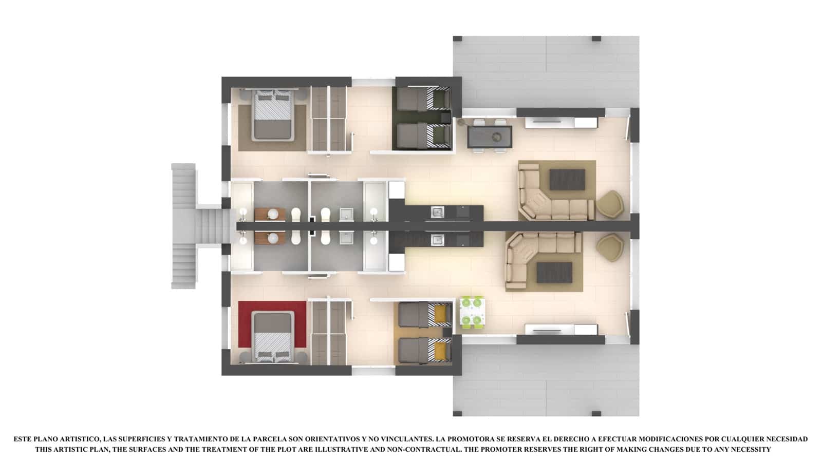 2 bedroom Villa for sale in Los Alcazares with pool - € 245,000 (Ref: 9136516)