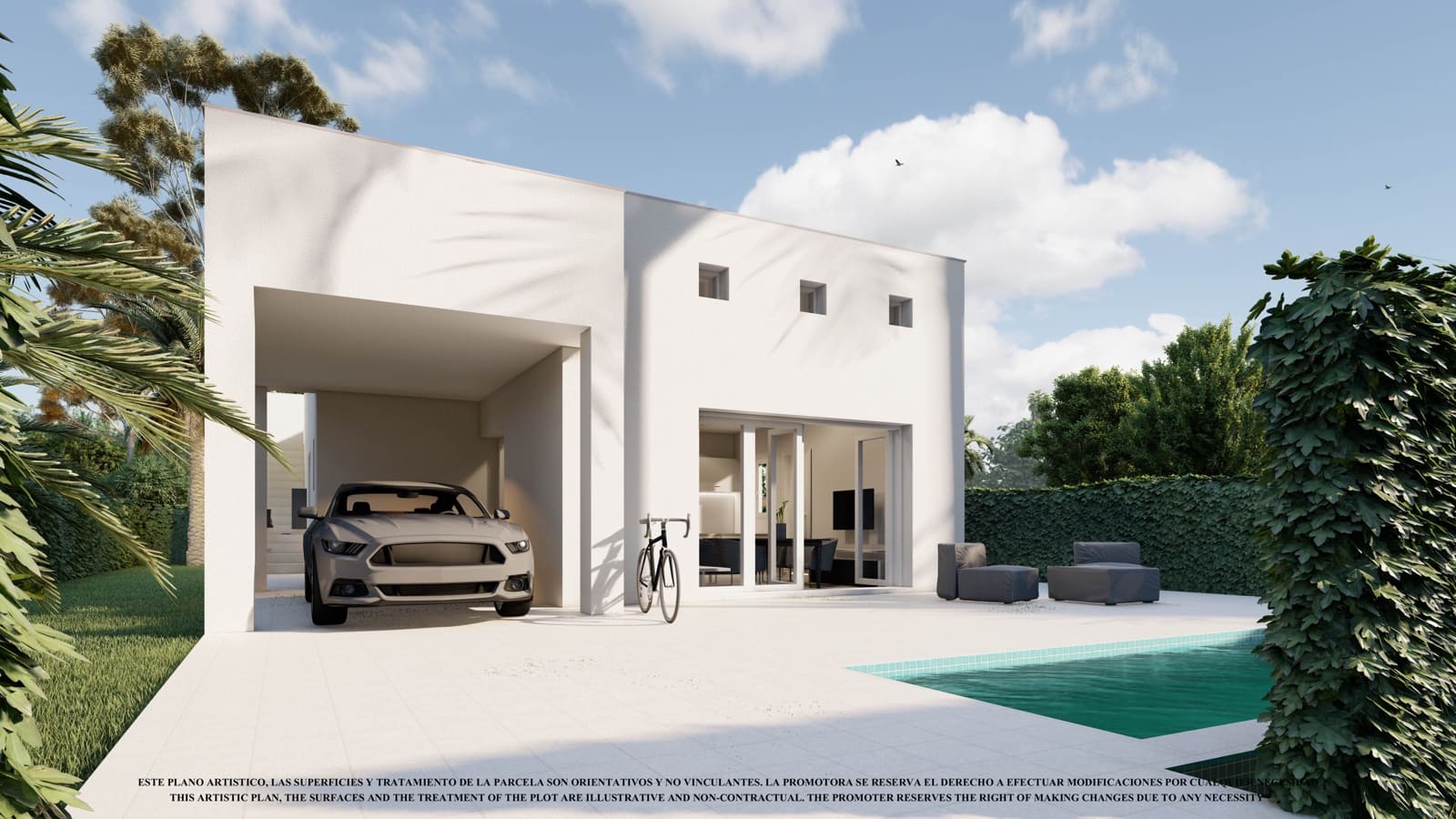 2 bedroom Villa for sale in Los Alcazares with pool - € 245,000 (Ref: 9136516)