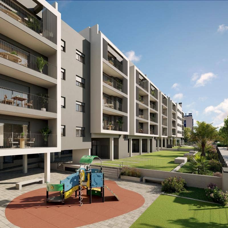 2 soveværelse Lejlighed til salg i Alicante by med swimmingpool - € 316.500 (Ref: 9136558)