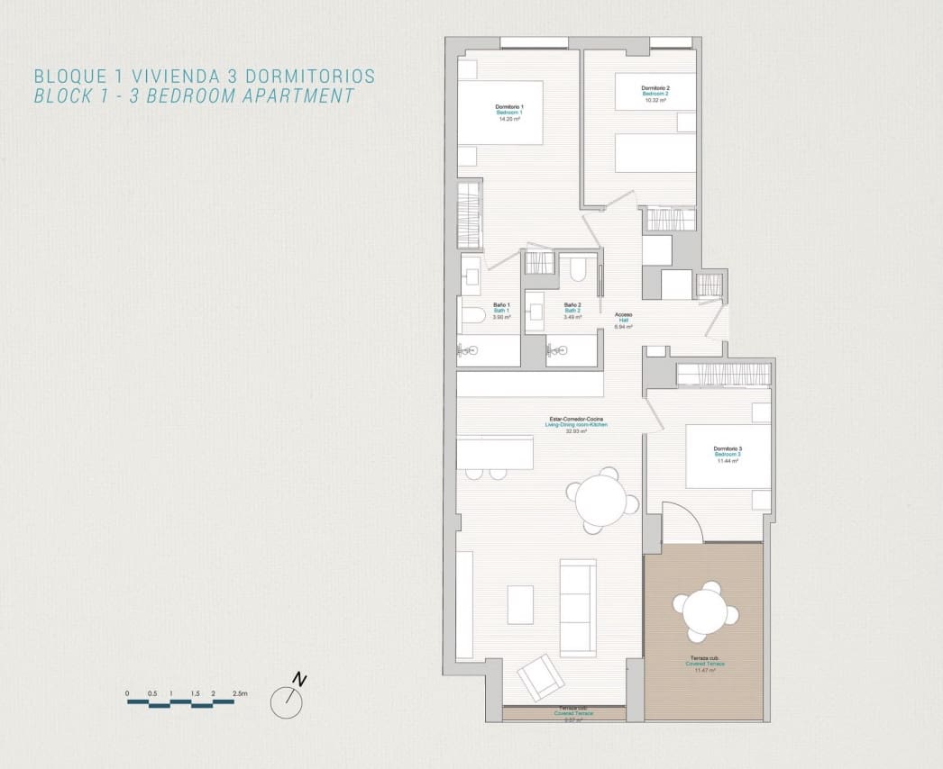 1 slaapkamer Appartement te koop in La Villajoyosa / Vila Joiosa - € 249.000 (Ref: 9136562)