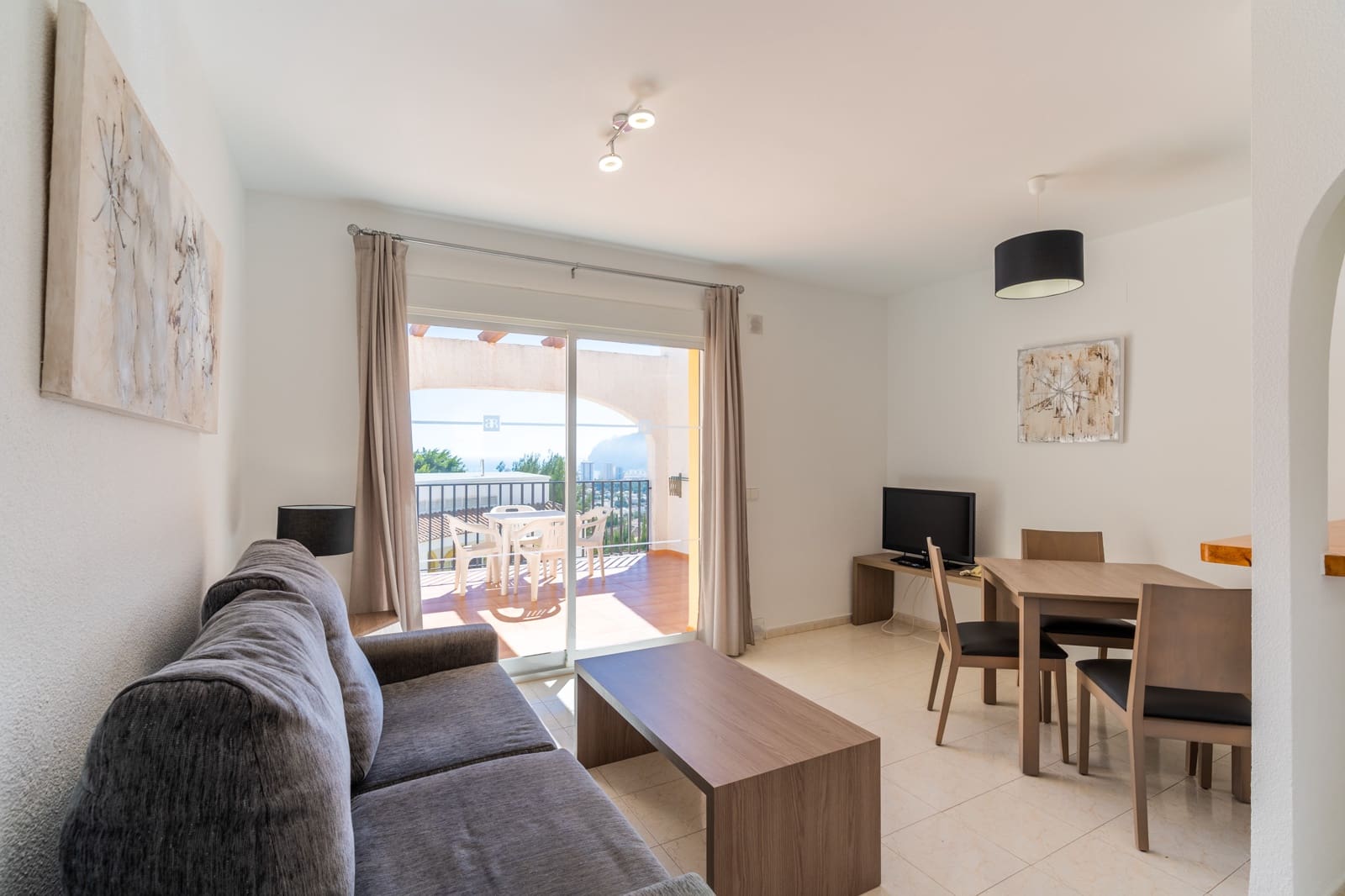 1 chambre Appartement à vendre à Calpe / Calp avec piscine - 175 000 € (Ref: 9136577)