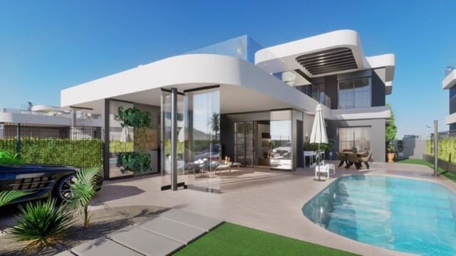 3 sovrum Semi-fristående Villa till salu i Las Lomas de Rame - Bahía Bella, Los Alcázares med pool garage - 449 900 € (Ref: 9136624)