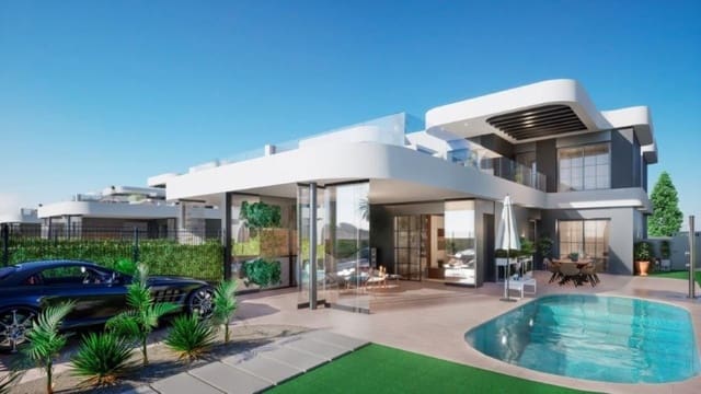 3 sovrum Semi-fristående Villa till salu i Las Lomas de Rame - Bahía Bella, Los Alcázares med pool garage - 449 900 € (Ref: 9136624)