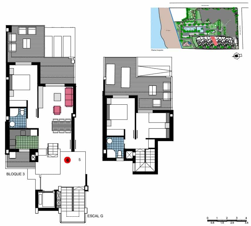 2 soveværelse Lejlighed til salg i Denia med swimmingpool - € 359.000 (Ref: 9136649)