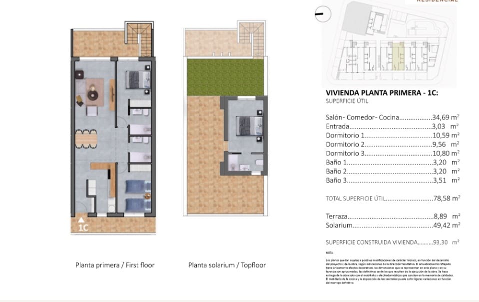 2 slaapkamer Bungalow te koop in Pilar de la Horadada met zwembad - € 229.900 (Ref: 9136653)