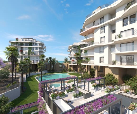 1 makuuhuone Huoneisto myytävänä paikassa Platja Vila Joiosa - Platja de Torres, La Villajoyosa / Vila Joiosa mukana uima-altaan - 320 000 € (Ref: 9136671)