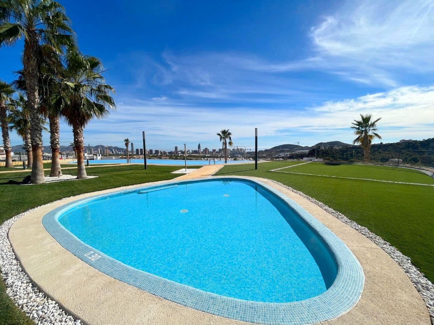 2 quarto Apartamento para arrendar em Finestrat com piscina garagem - 1 700 € (Ref: 9181493)