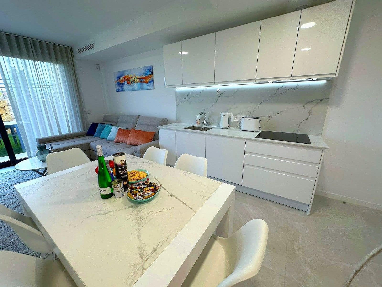 2 quarto Apartamento para arrendar em Finestrat com piscina garagem - 1 700 € (Ref: 9181493)