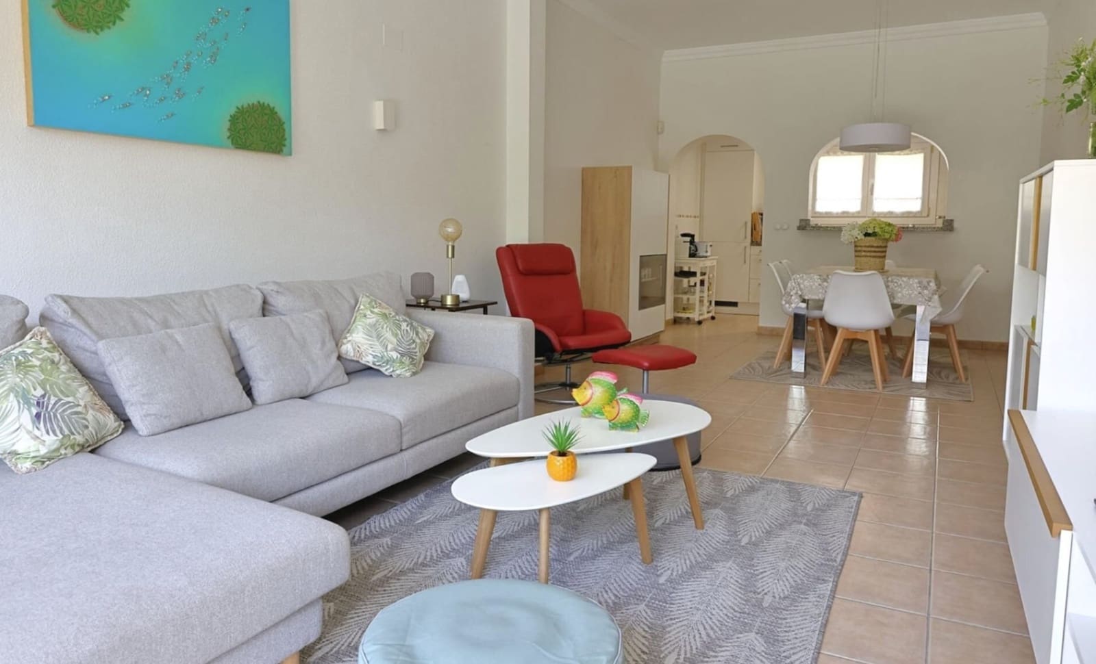 3 soveværelse Rækkehus til salg i Oliva med swimmingpool garage - € 455.000 (Ref: 9189478)