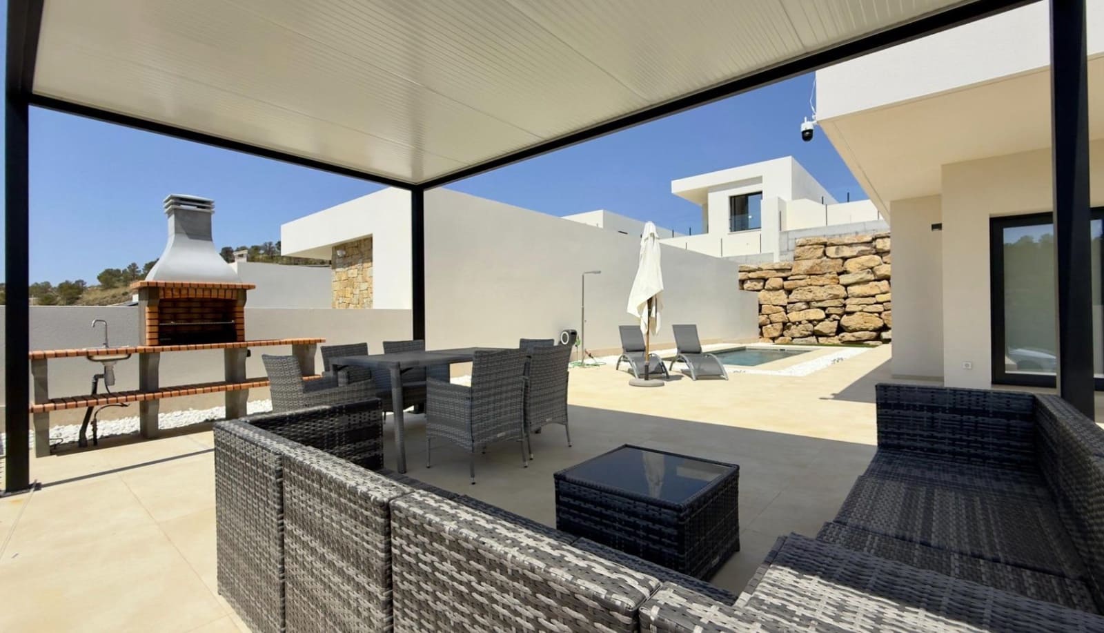 3 sovrum Villa att hyra i Finestrat med pool garage - 3 300 € (Ref: 9190560)