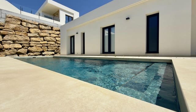 3 bedroom Villa for rent in Finestrat Pueblo, Finestrat with pool garage - € 3,300 (Ref: 9190560)