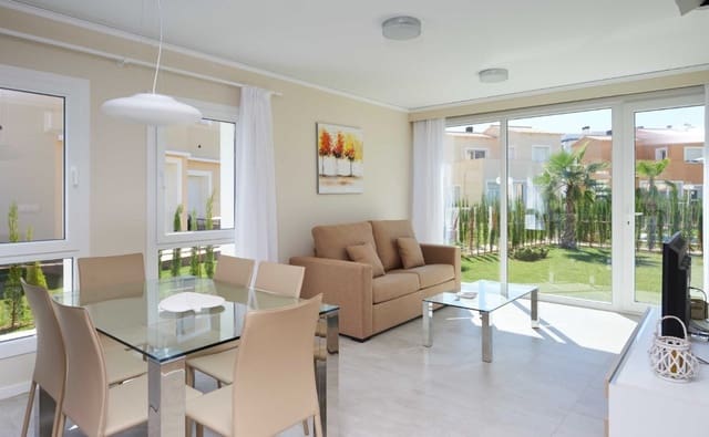 2 sypialnia Dom szeregowy na sprzedaż w Oliva Nova, Oliva z basenem garażem - 408 000 € (Ref: 9234994)