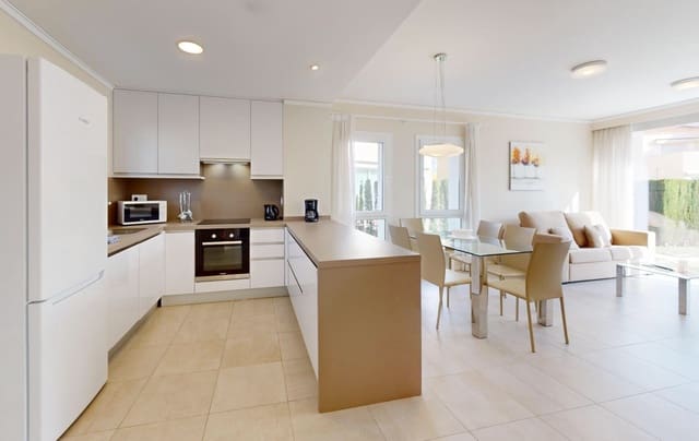 2 sypialnia Dom szeregowy na sprzedaż w Oliva Nova, Oliva z basenem garażem - 408 000 € (Ref: 9234994)