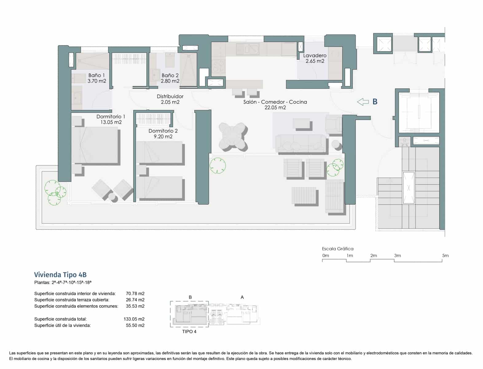 2 sypialnia Apartament na sprzedaż w Benidorm z basenem - 393 450 € (Ref: 9263847)