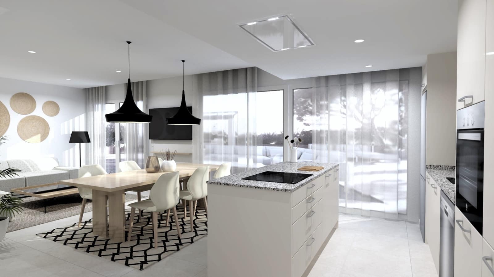 2 sypialnia Apartament na sprzedaż w Denia z basenem - 315 000 € (Ref: 9311623)