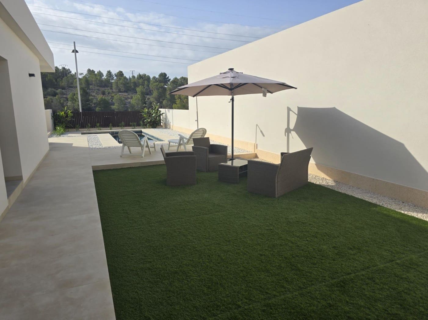 2 slaapkamer Villa te huur in Finestrat met zwembad garage - € 2.000 (Ref: 9376544)